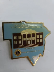 Pin Club de Leones West Cobb 30 Aniversario McEachen Powder Springs GA - Imagen 1 de 1