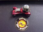 Hotwheels Redline Red Baron Hong Kong And Red Baron Metal Button