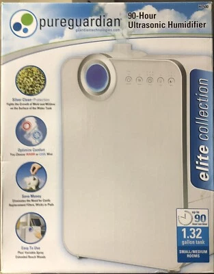 Pure Guardian Elite Smart Mist Digital Ultrasonic Humidifier. New In Box. - Image 1 of 4