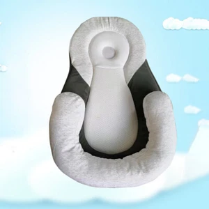 Newborn Baby Anti Spitting Slope Pillow Baby Anti Overflow Slope Cushion _SE - Afbeelding 1 van 12