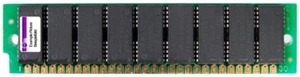 256KB Siemens 30-Pin Fpm Simm RAM Memory Module 2-Chip 256Kx8 70ns HYB514256A-70 - Picture 1 of 1