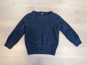 J Crew Crewcuts 100% Cashmere Sweater Toddler 2T Pullover Navy Blue $128