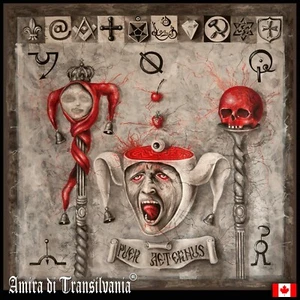 painting contemporary art modern symbology sign fool royal crown esoteric mystic - Picture 1 of 24