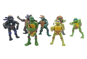 Teenage Mutant Ninja Turtles Figure Bundle Collectible Playmates McD's - Picture 1 of 8