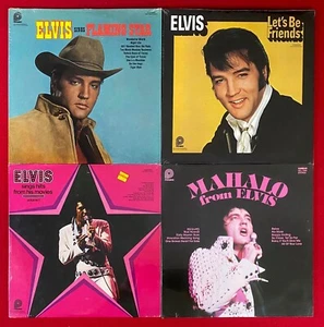 Elvis Presley – Group of 4 SEALED Vinyl LP’s - Foto 1 di 9