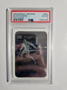 Marvel Universe Impel Silver Surfer #MH3 1990 Hologram PSA 6 - Picture 1 of 2