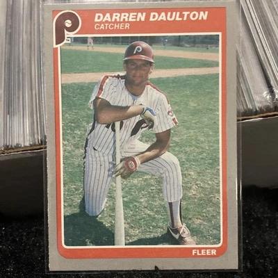 Actualización Fleer 1985 - Darren Daulton #U-33 (RC) Foto 1 de 4
