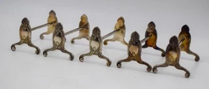 5 Cailar Bayard French Silverplate Knife Rests - Picture 1 of 6
