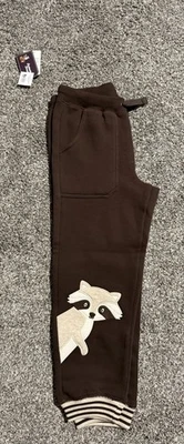 Pantalones deportivos Gymboree otoño mapache marrón talla 6 para niños Foto 1 de 4