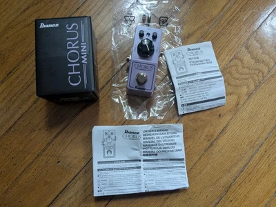 Мини-педаль хора Ibanez сделано в Японии в оригинальной коробке с бумагами отличное состояние - Изображение 1 из 4