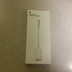 Genuine Apple Lightning to USB Camera Adapter MD821AM/A A1440 - Afbeelding 1 van 4