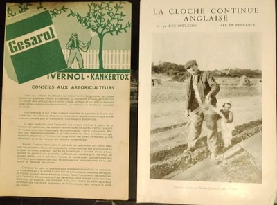 1941- MANUEL D'ARBORICULTURE FRUITIERE- plus pub CLOCHE CONTINUE ANGLAISE - Photo 1/4