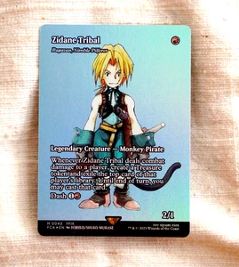 Zidane Final Fantasy Magic the Gathering Mythic Rare Holo Foil Card - Picture 1 of 2