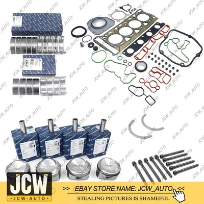 Kit de pistões de reconstrução de motor OEM para VW Audi A4 A5 1.8 TFSI CDA CDH - Imagem 1 de 4