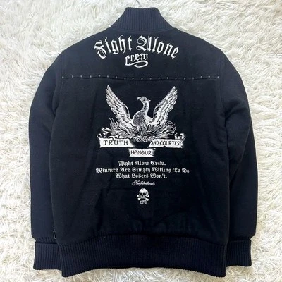 Куртка Neighborhood Stadium стеганая с вышитыми заклепками размер 1 черная унисекс U4825 - Изображение 1 из 4