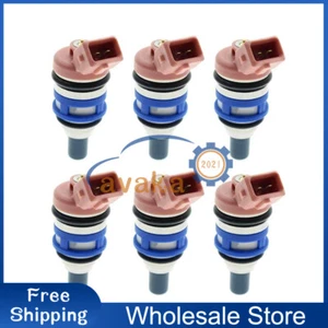 Set Of 6 Fuel Injectors 16600-85E06 For Nissan Maxima 1660021V02 - Picture 1 of 5