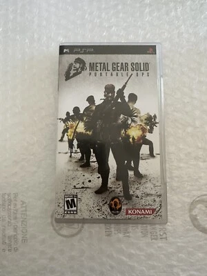 METAL GEAR SOLID PORTABLE OPS PLAYSTATION SONY PSP -  NTSC/USA . Ottime Cond! - Immagine 1 di 4