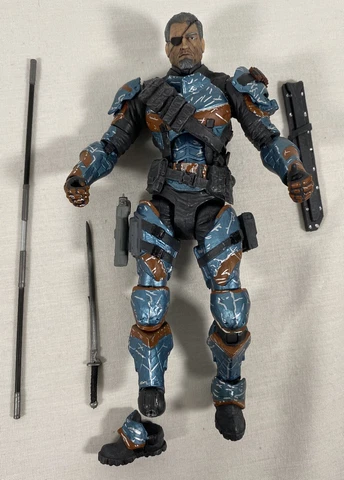 Deathstroke DC Universe Direct Batman Arkham Origins Slade Unmasked BROKEN FOOT Cover