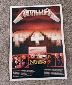 METALLICA - Master Of Puppets (Mini Reproduction Poster) - Picture 1 of 1
