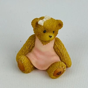 Cherished Teddies Mystery Bear Figurine 824291 Pink 2001 Club Exclusive Gift - Picture 1 of 6