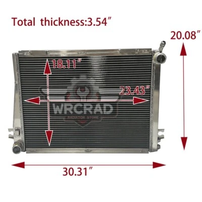Radiador MT para BMW 3 E30 320i 323i 325i 325ix 325e M20 1982-1993 1986 1985 1984 Foto 1 de 4