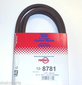 8781 Drive Belt Compatible With Craftsman / Husq 140218, 532140218, 584445801 - Picture 1 of 1