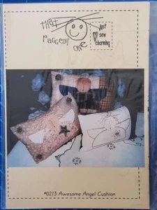 Quilted Cushion Pattern "Awesome Angel" By Kate Hampson preowned - Foto 1 di 2