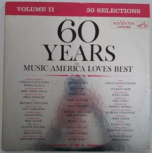 60 Years Of Music America Loves Best (Volume II) 2xLP LM-6088 Vinyl 1960 EX! - Picture 1 of 10