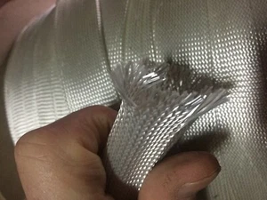 Manicotto biassiale in fibra di vetro intrecciato 2,25" A&P ES5057 venduto per 1 iarda - Foto 1 di 2