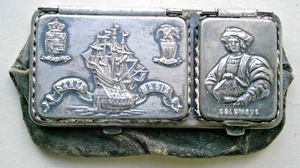 1492-1892 Landing of Columbus Change Purse probably for the Columbian Exposition - Picture 1 of 7