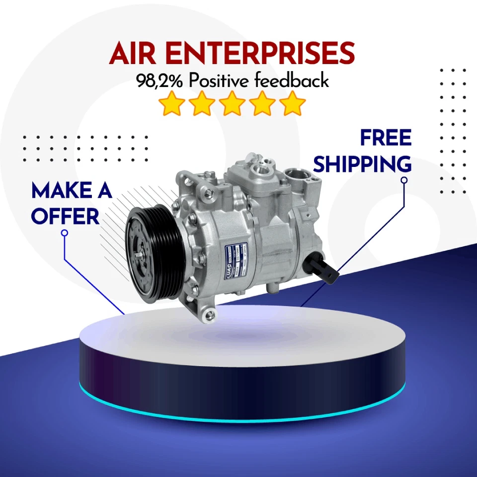 Compresor aire acondicionado apto para Audi allroad 2013-2016, Audi Q3 Quattro 2013-2014 Foto 1 de 1