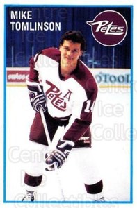 1991-92 Peterborough Petes #10 Mike Tomlinson