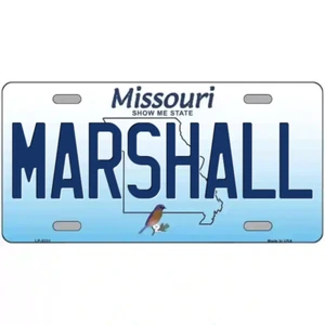 Marshall Missouri Metal Sign - Picture 1 of 1