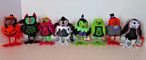 NWT * Target Hyde & EEK! * Featherly Friends 2024 Halloween Birds FULL Set of 8! - Picture 1 of 10