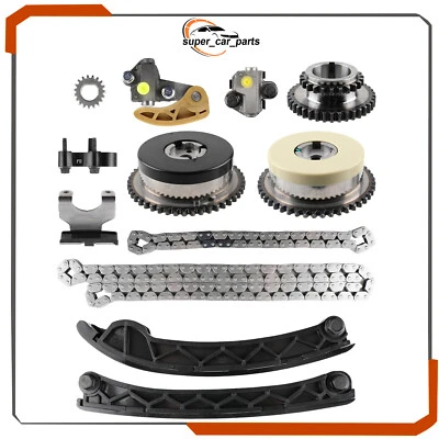 Timing Chain Kit VVT Sprocket Fit 2013-2017 Chevrolet Cadillac GMC 2.0L 2.5L New Foto 1 de 4
