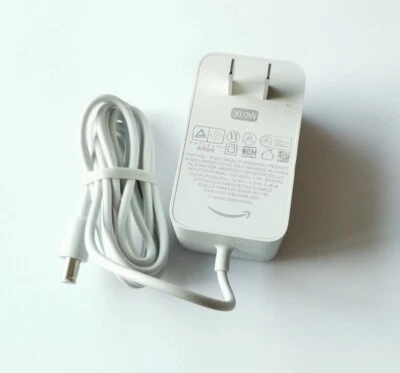 18V 1.67A Power Adapter 30W for Amazon K3V1NA Echo 4th Gen, Show 8/10/2nd gen - Image 1 of 3