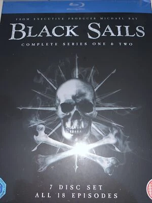 BLACK SAILS SEASONS 1-2 COMPLETE BLU RAY BOX SET - New & Sealed - RefNDVD1 - Image 1 of 2