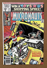 MICRONAUTS #22 (1980) ~ Midgrade: Fine  ~ Newstand Edition