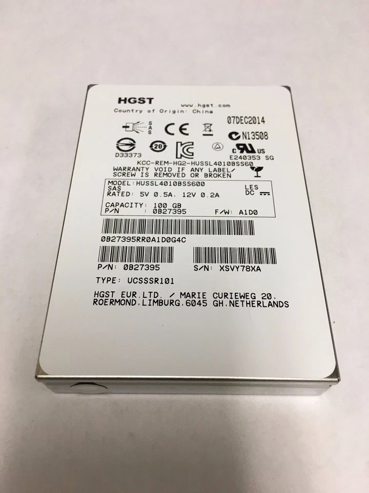 HUS156045VLS600 HITACHI 450GB 15K SAS 3.5" 6Gb/s HDD ULTRASTAR 15K600 0B24531 - Image 1 of 1