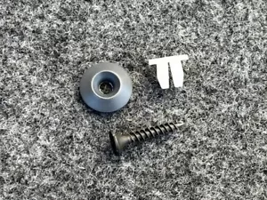 25 Grey Trim Panel Fixings, VWT4,T5,T6 Transporter, Ply Lining, Carpet Lining - Picture 1 of 6