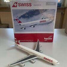 Herpa Wings 1:200 Swiss A340-300 HB-JMJ