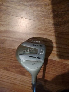 Spalding Ascent Oversize 5 Wood 21° Steel RH Golf Club - Picture 1 of 6