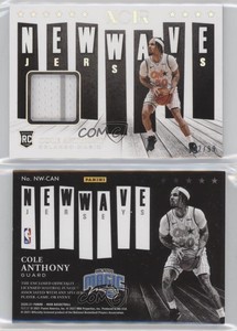 2020-21 Panini Noir New Wave Jerseys /99 Cole Anthony #NW-CAN Rookie RC