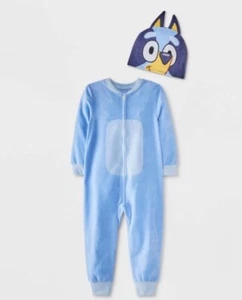 BLUEY Disney Pajamas Baby Boy Girl Costume Size 18 Months One Piece Sleeper - Picture 1 of 6