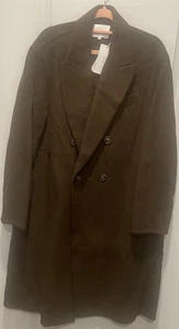 Chaqueta para mujer marrón Vince de longitud media mezcla de lana talla XL - Imagen 1 de 15