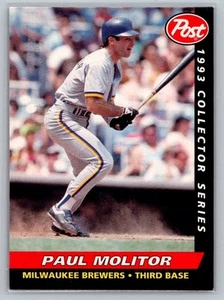 1993 Post Collectors Series Paul Molitor #16 - Picture 1 of 2