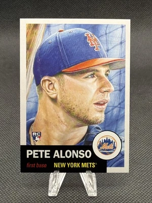 2019 Topps Living Set #176 Pete Alonso RC Rookie Mets - Image 1 of 2