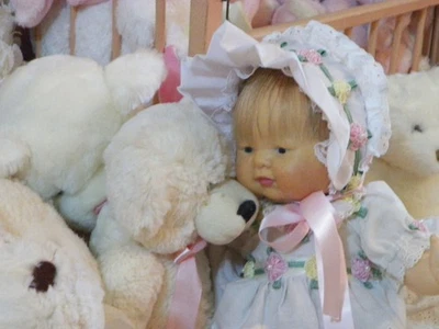 Vogue Baby Dear Bestie 18" con nudo superior restaurado cabello humano traje de diseñador por mí Foto 1 de 4