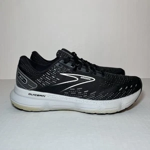 Größe 9 – Herren Brooks Glycerin 20 schwarze Legierung Laufschuhe Schnürschuhe - Bild 1 von 7