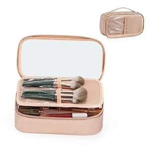 Clear Makeup Bag, Portable Makeup Bag Organizer Cosmetic Bag, Travel Makeup - Picture 1 of 8